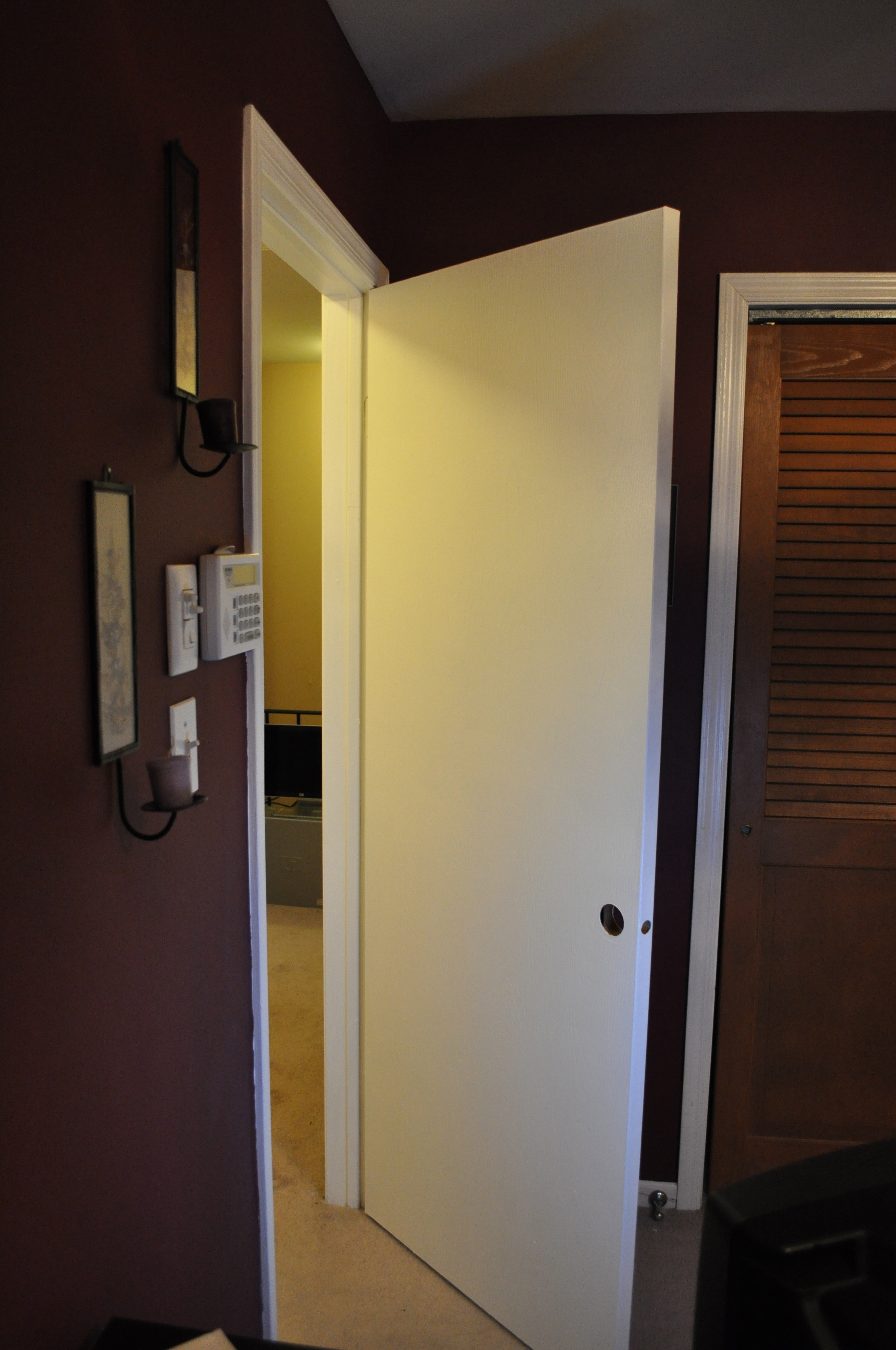 painting bedroom doors | The Handy Homeowner Girl
